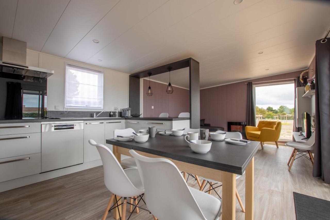 Chalet Pour 6, Residence De Vacances Avec Piscine Бретиньоль-сюр-Мер Экстерьер фото